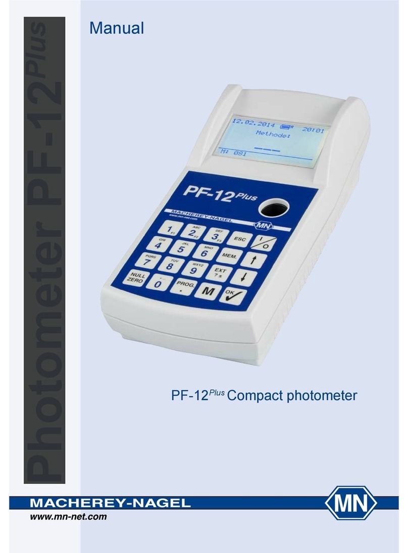 Macherey-Nagel PF-12 Plus manual