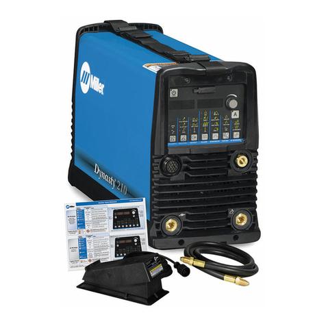 Miller Dynasty 210 DX User manual