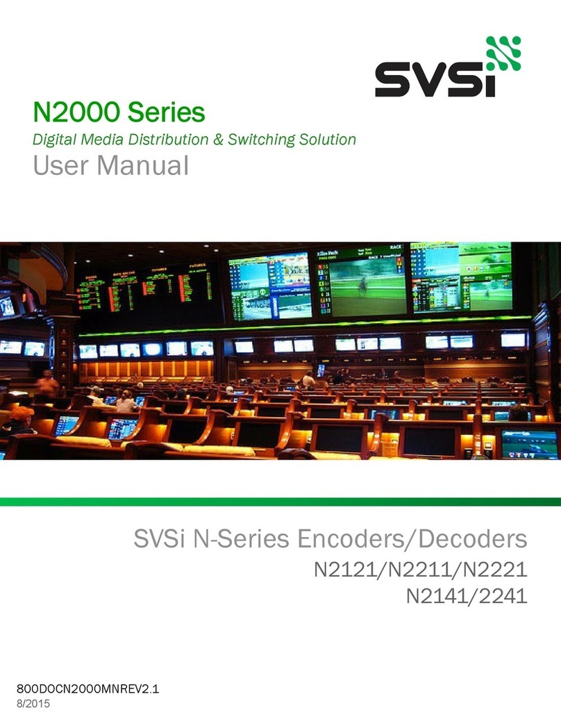 SVSi N2211 user manual