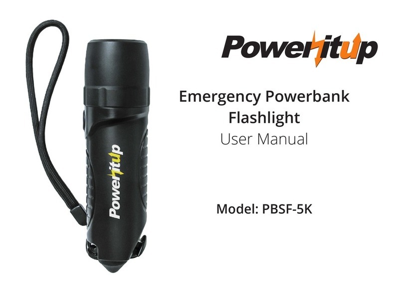 PowerItUp PBSF-5K user manual