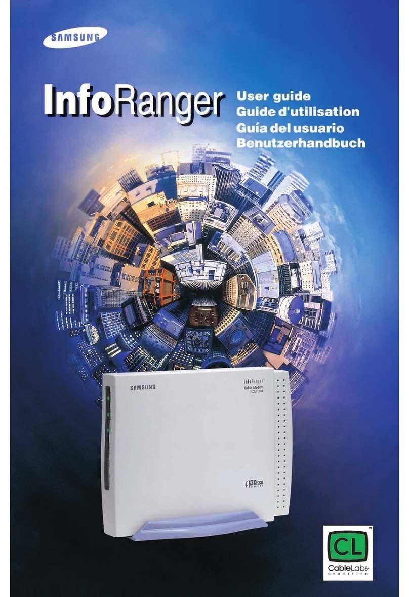 Samsung InfoRanger SCM 110R User manual