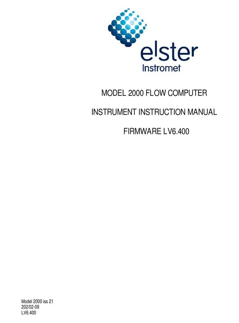 Elster Instromet 2000 User manual