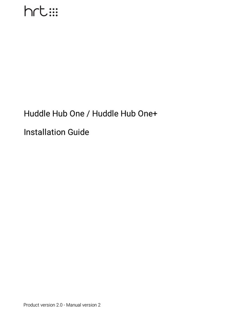 HRT Huddle Hub One+ User manual