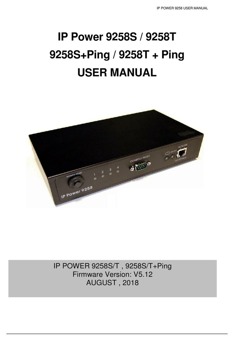 Aviosys IP POWER 9258S user manual
