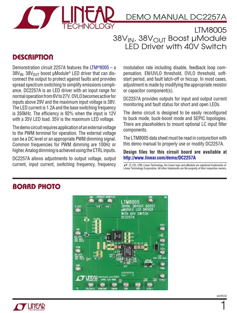 Linear Technology DC2257A Quick setup guide