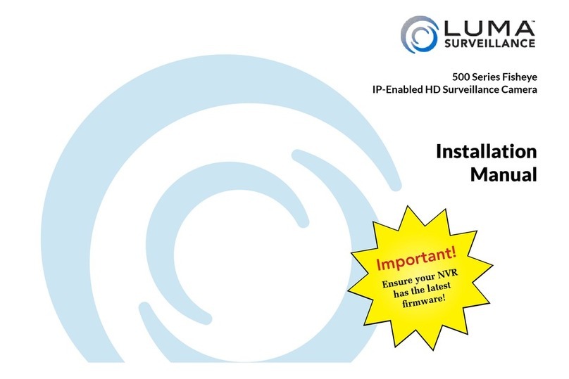 Luma Surveillance 500 Series installation manual
