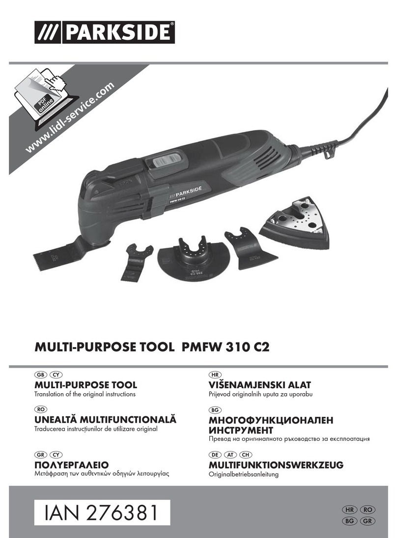 Parkside PMFW 310 C2 User manual