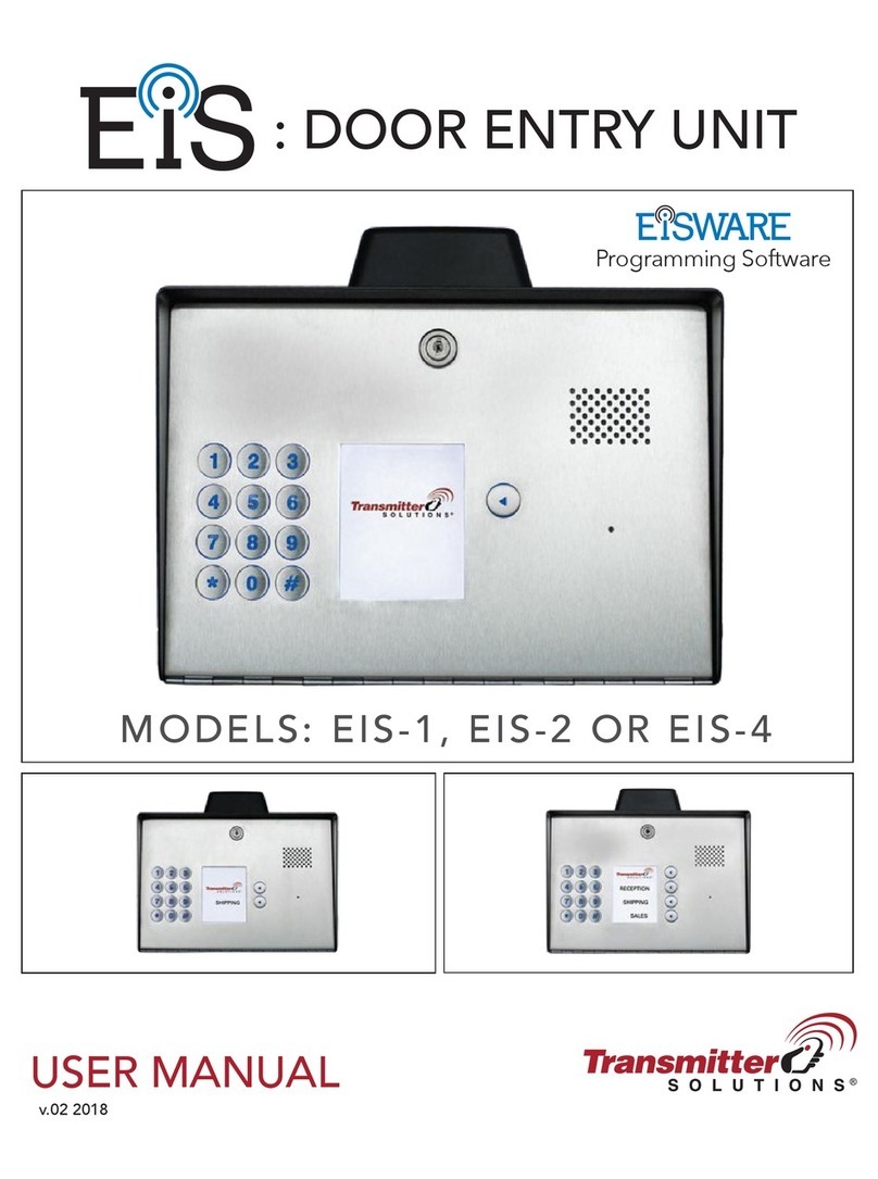Transmitter Solutions EIS-2 user manual