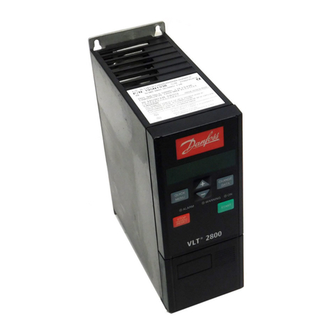 Danfoss VLT 2800 Series User manual