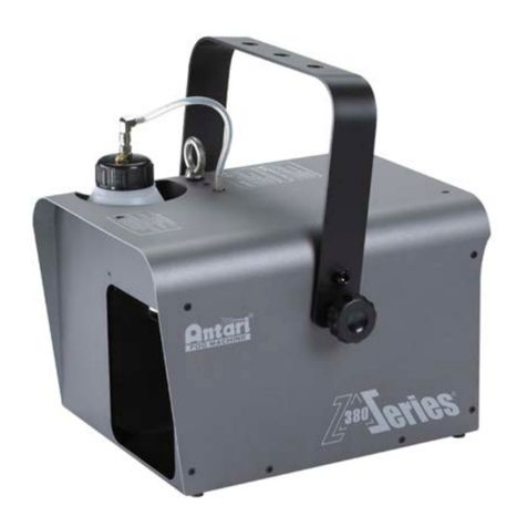 Antari Z-380 User manual Antari Z-380 User manual