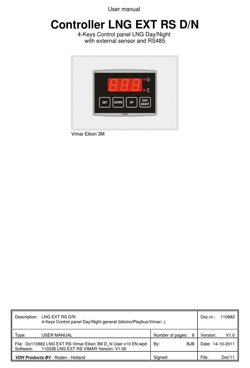 VDH LNG EXT RS D/N user manual