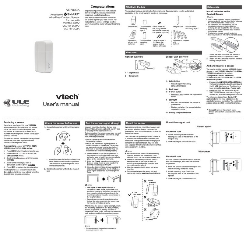 V-tech VC7151-302A User manual