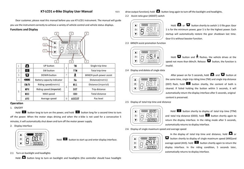 pswpower KT-LCD1 user manual