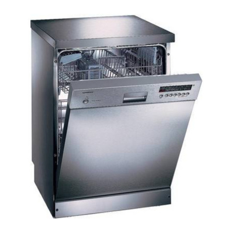 Siemens SE25M575GB series Setup guide