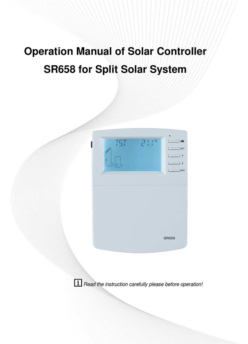 Panosol SR658 Operation manuals