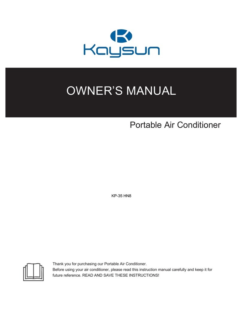 Kaysun KP-35 HN8 User manual
