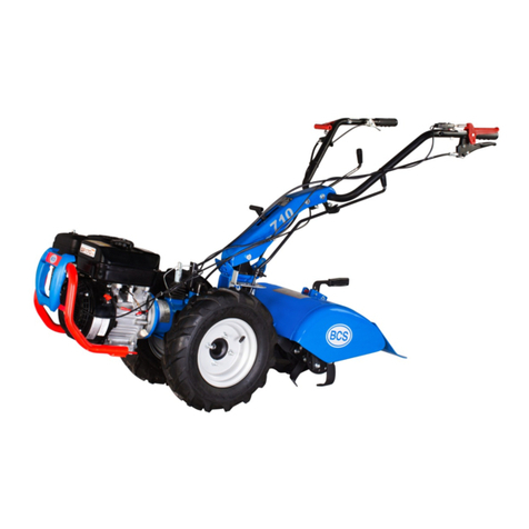 BCS 718 Harvester Owner's use & care manual