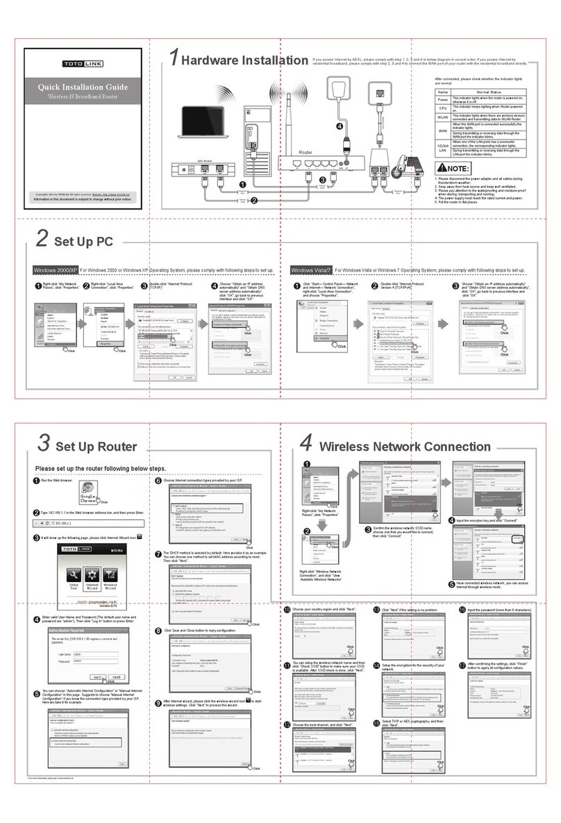 Toto Link N302R Plus installation guide