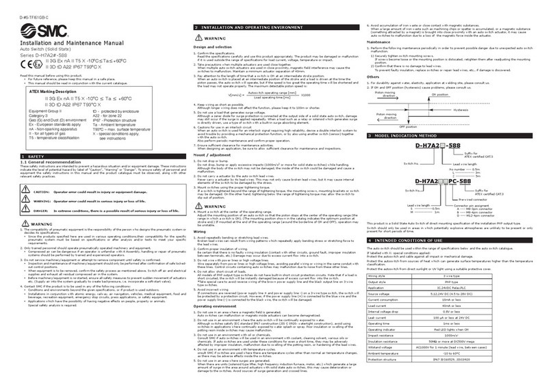 SMC Networks D-H7A2*-588 Manual SMC Networks D-H7A2*-588 Manual