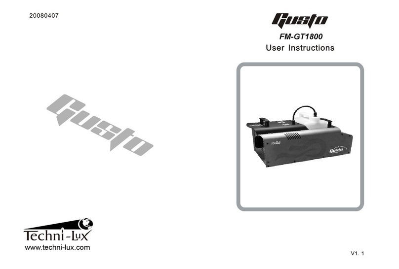 Gusto FM-GT1800 User instructions