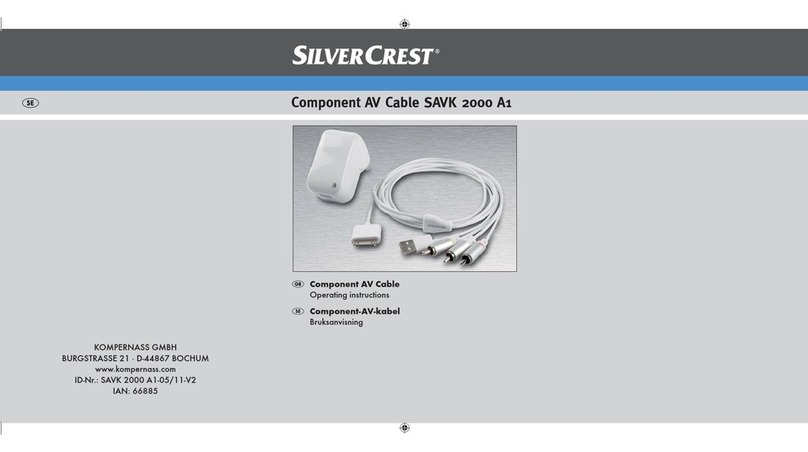 Silvercrest SAVK 2000 A1 operating instructions