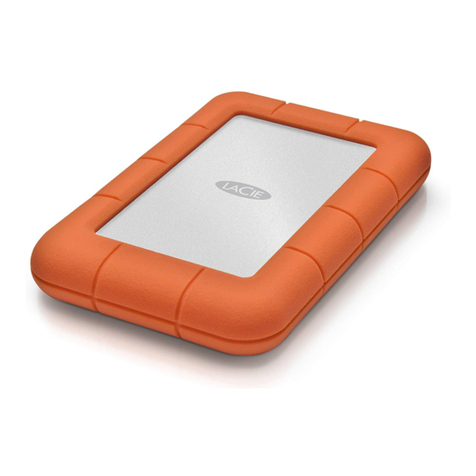 LaCie Rugged USB 3.0 Thunderbolt™ Series user manual