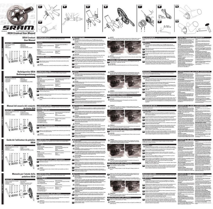 SRAM BB30 User manual