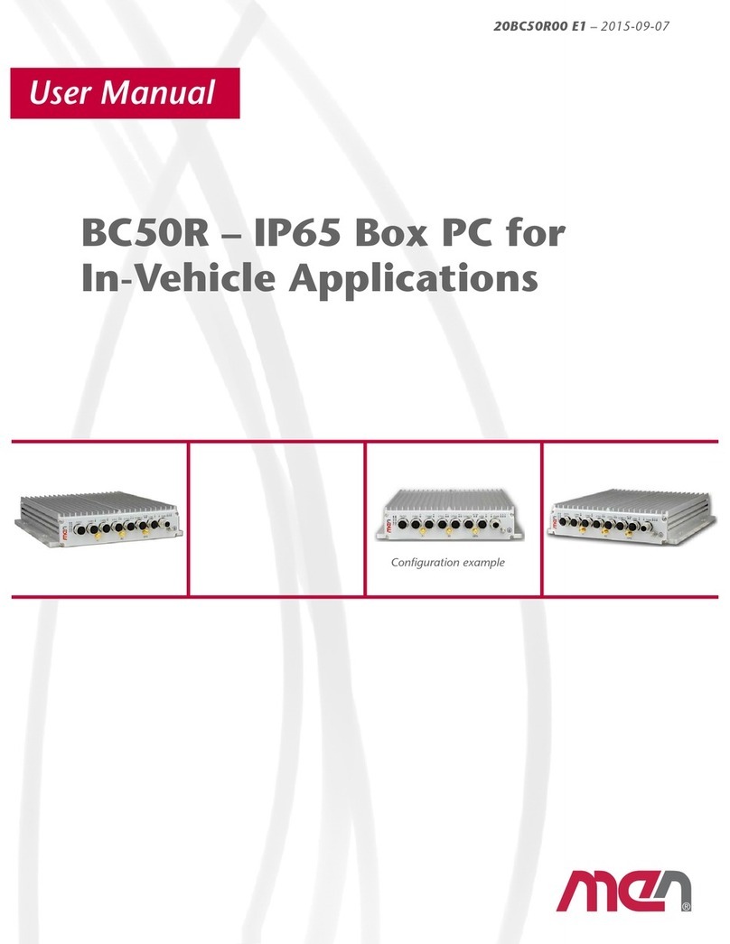 MEN BC50R user manual