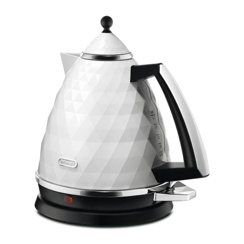 DeLonghi KBJX2001W Instructions for use