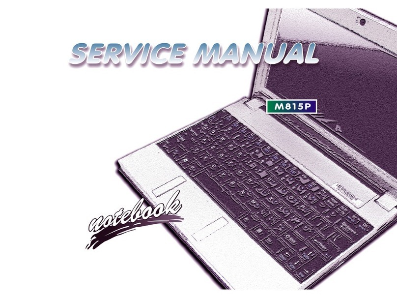 Clevo M815P User manual