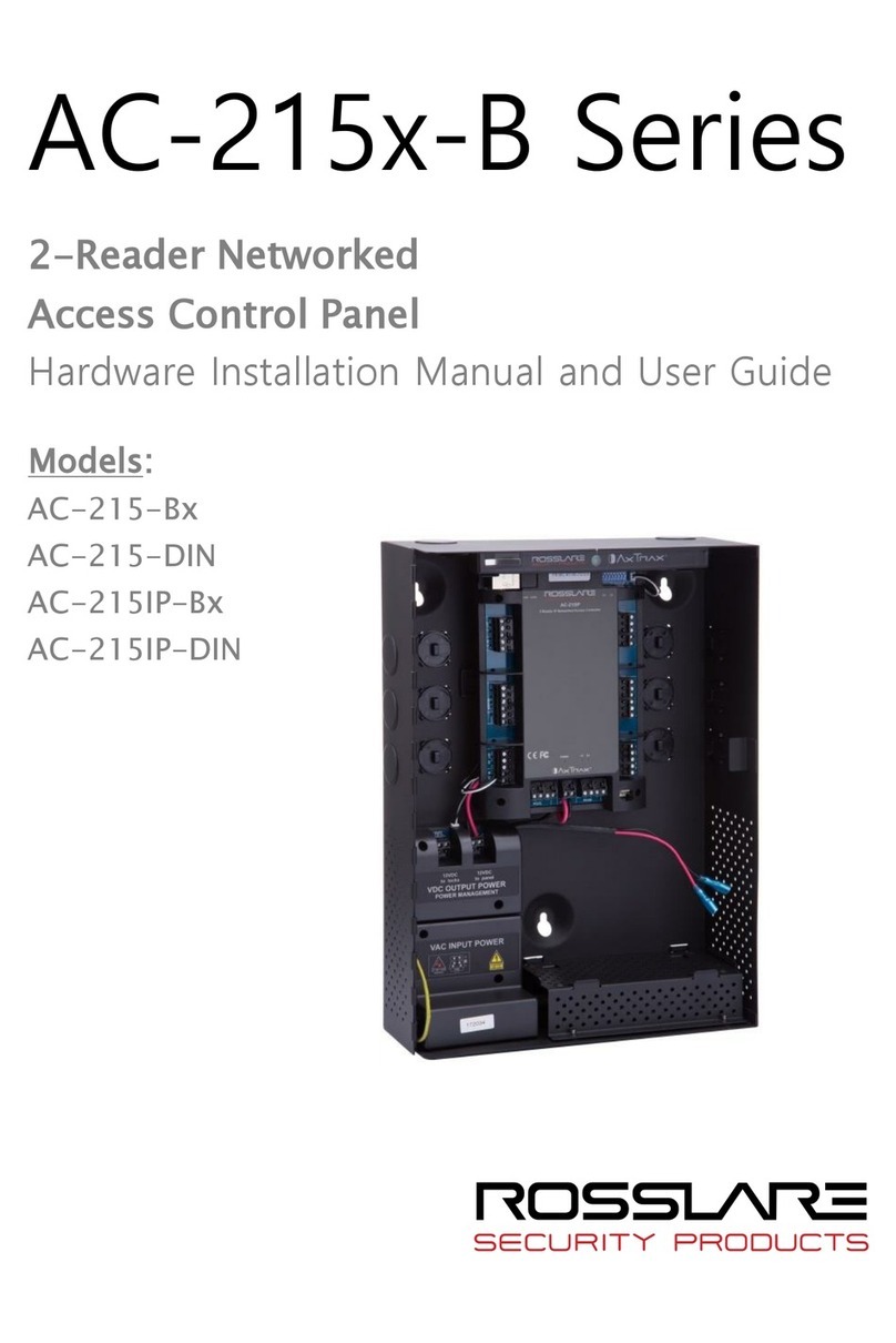 Rosslare AC-215-Bx Guide