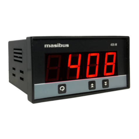 Masibus 408-M Instruction manual