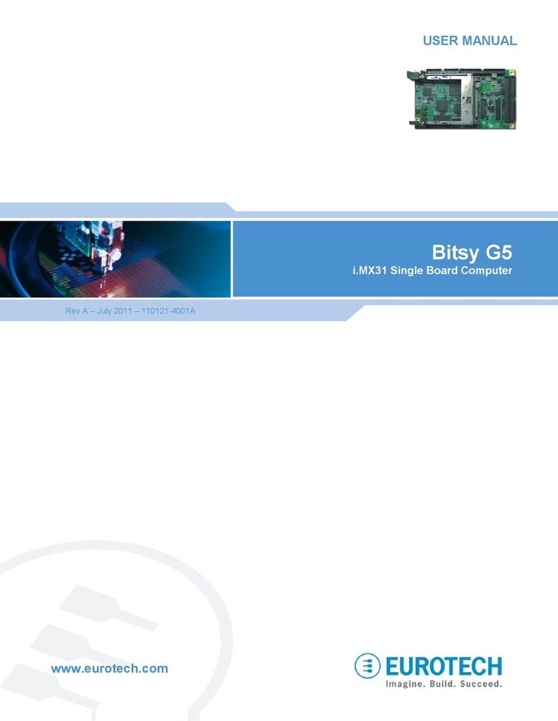 Eurotech Bitsy G5 user manual