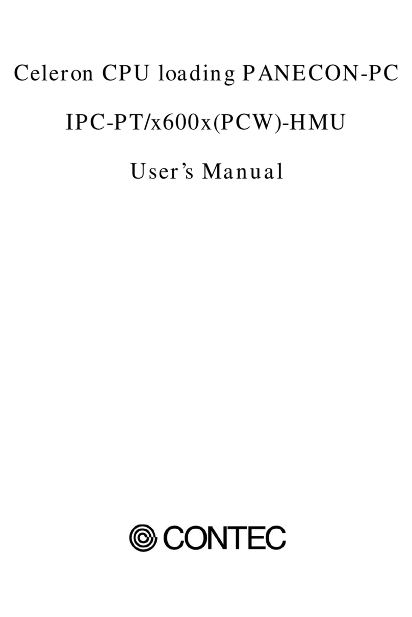 Contec IPC-PT/L600S(PCW)P User manual