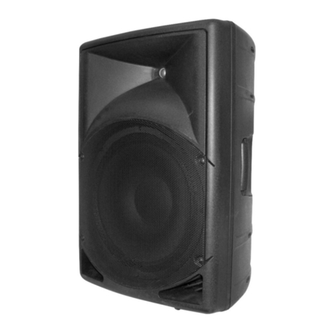 Nady Audio P-Cab PCS-12X Features, instructions & technical data