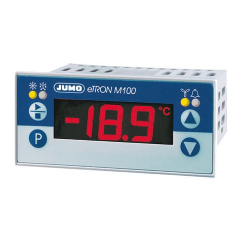 JUMO eTron M 100 User manual