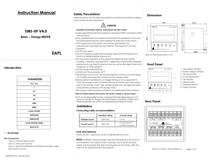EAPL EMS-09 V4.0 User manual