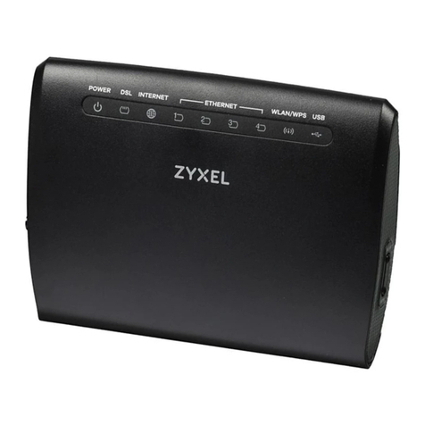 ZyXEL Communications VMG1312-B10D User manual ZyXEL Communications VMG1312-B10D User manual