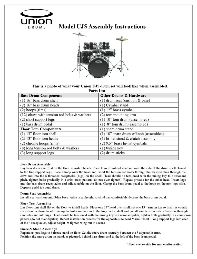 Union UJ5 Assembly & instruction manual