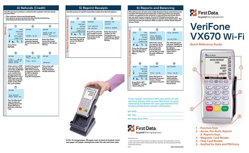 VeriFone VX-670 series User manual VeriFone VX-670 series User manual
