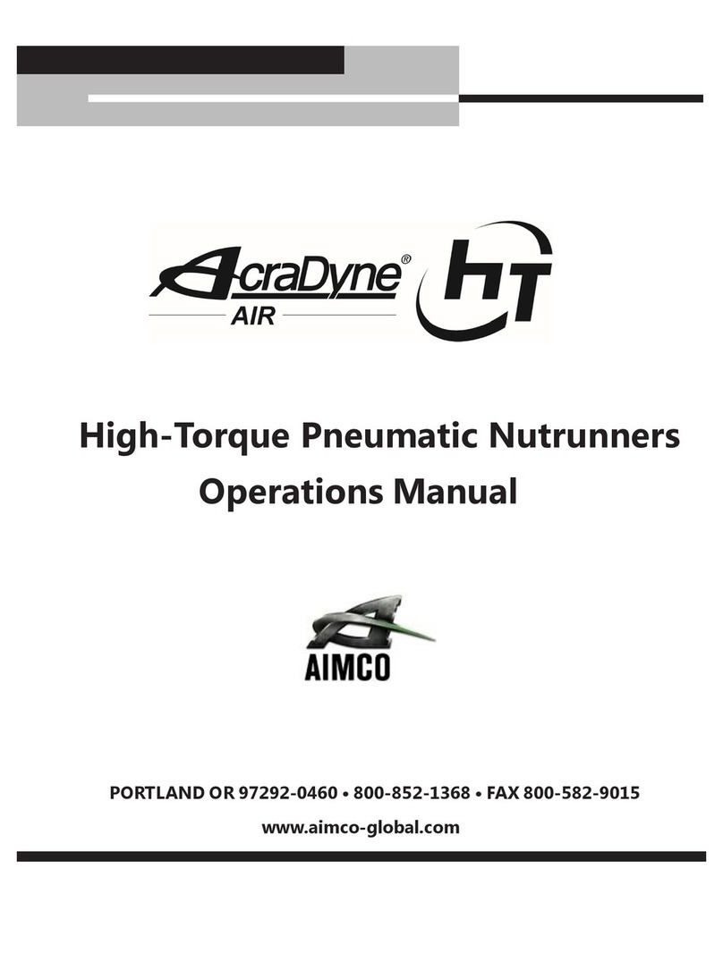 AcraDyne AAP1B66400A Operation manual