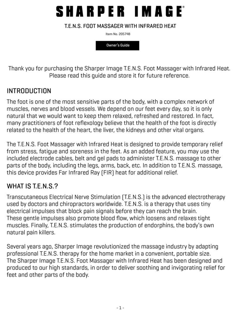 Sharper Image 205748 User manual