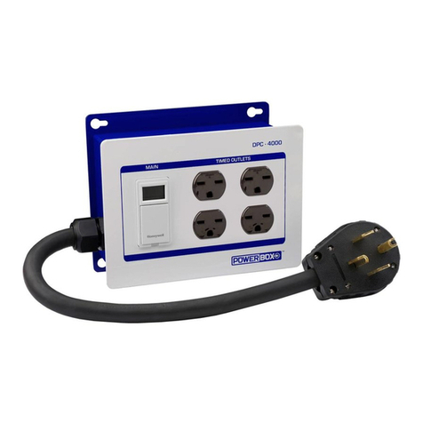 PowerBox DPC-4000 Installation and operation instructions