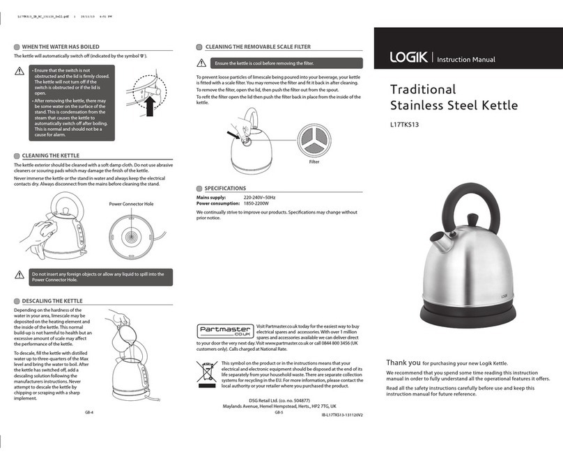 Logik L17TKS13 User manual
