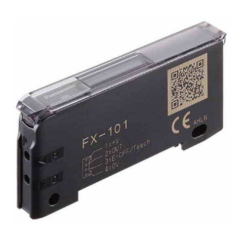 Sunx FX-101 instruction manual