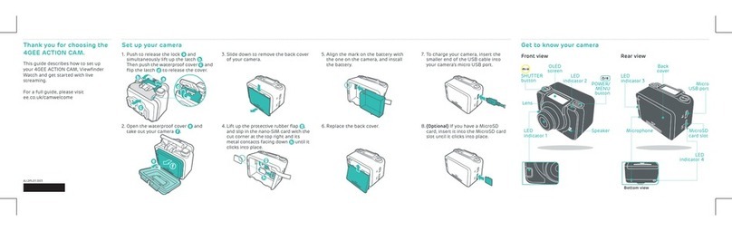EE 4GEE Capture Cam User manual