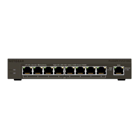NETGEAR ProSAFE FVS318G v2 User manual
