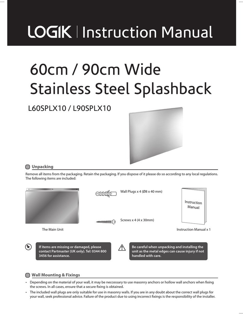 Logik L60SPLX10 instruction manual