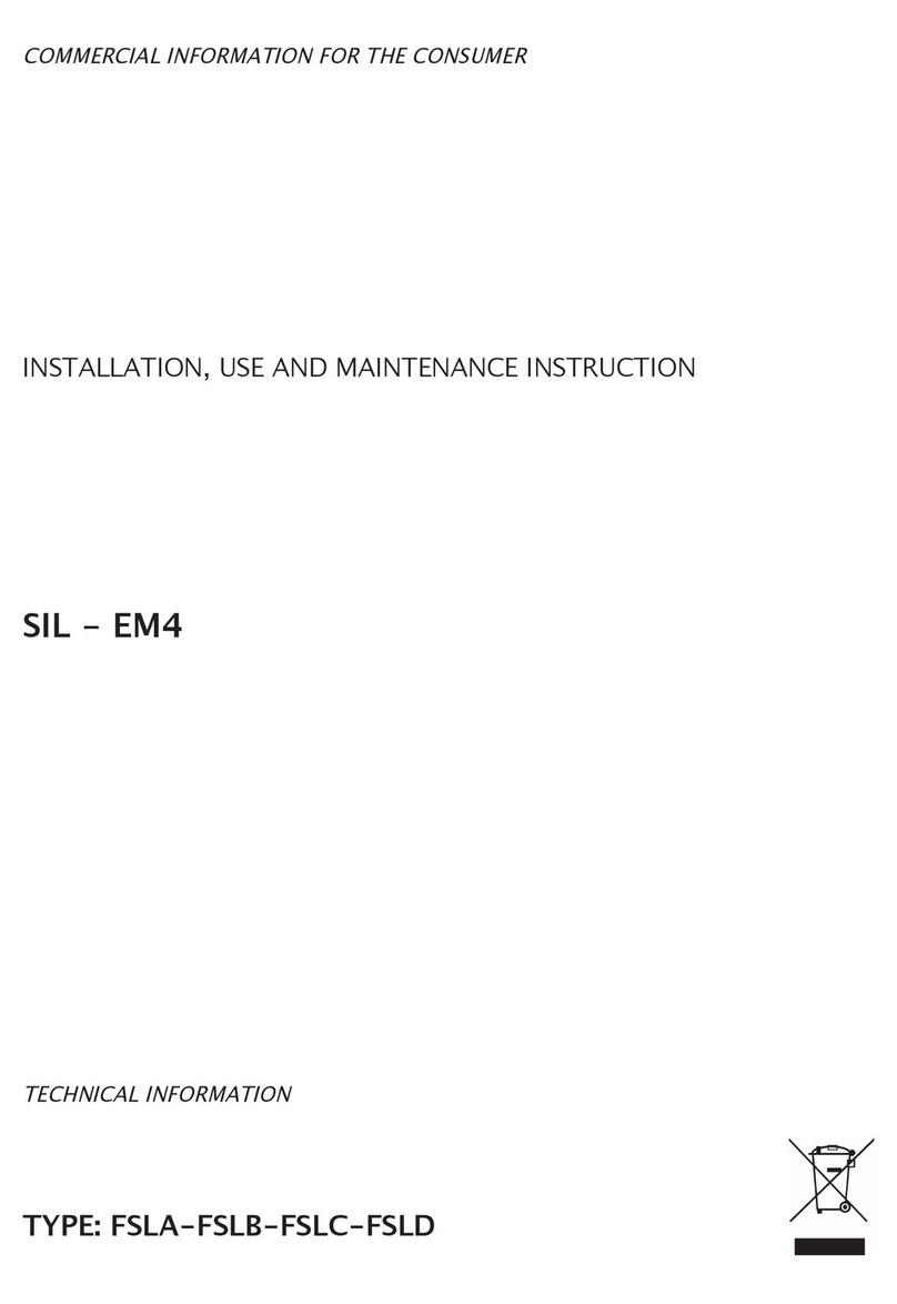 Sirius Satellite Radio SIL-EM490X Installation, use and maintenance instructions