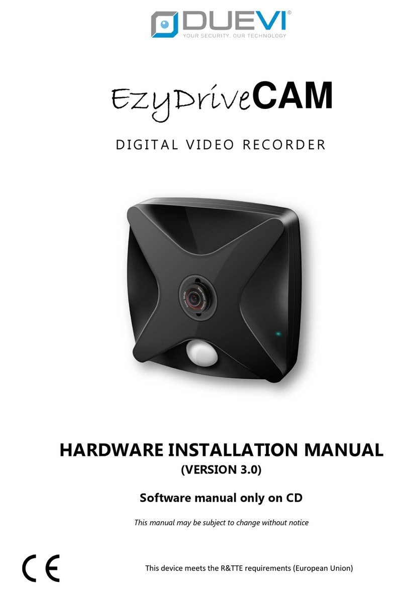 Duevi EzyDriveCAM Hardware installation manual